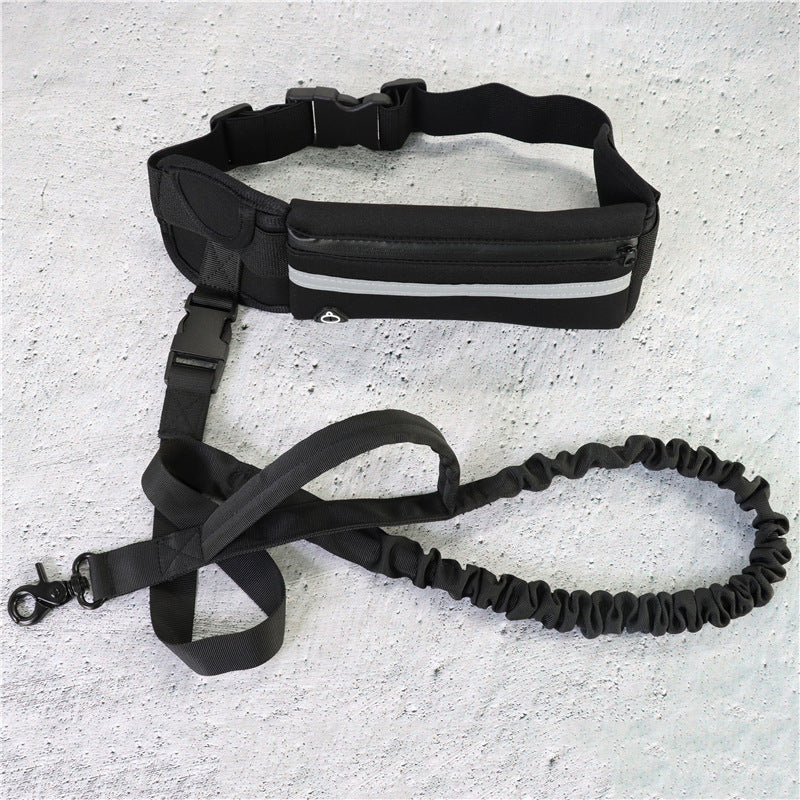 Hands Free Dog Leash Pet Walking And Training Belt Pets Gym From House