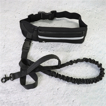 Hands Free Dog Leash Pet Walking And Training Belt Pets Gym From House
