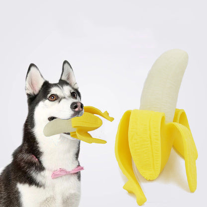 Creative Pet TPR Banana Pet Interactive Toy Supplies Pets dealsniper-net