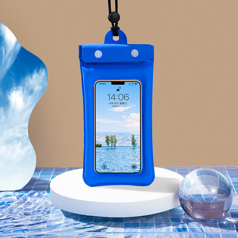 Inflatable Floating Touch Screen Mobile Phone Electronics DealSniper.net Blue Free Size