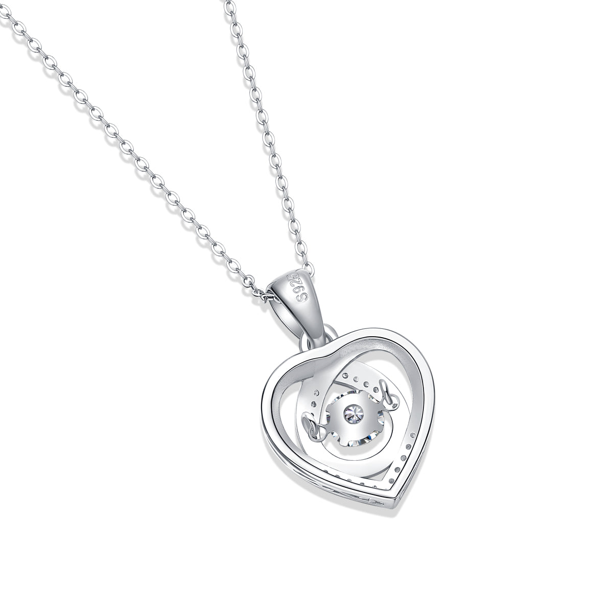 Heart To Have Your Luxurious Fashion Diamond Pendant Necklace Set Jewelry Gym From House