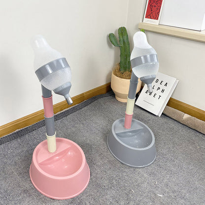 Automatic Pet Water Dispenser Stand Feeder Bowl Pets Gym From House