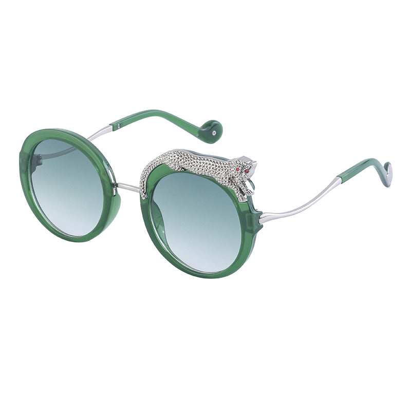 New Anti-Blue Light Glasses For Women Sunglasses Trendy Women Gym From House C5 dark green