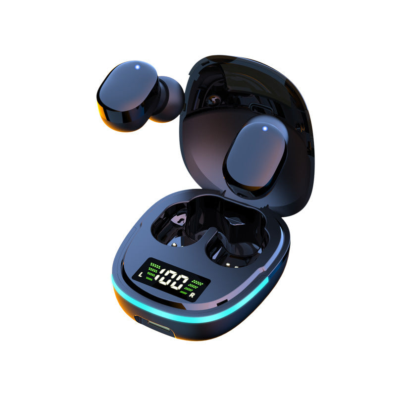 New 5.0 Stereo In-Ear Bluetooth Headphones Electronics Gym From House Black
