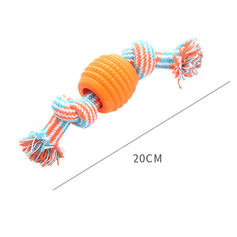 Dog Bite-resistant Teeth Cleaning Pets Toys Ball Pets Gym From House
