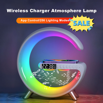 New Intelligent LED Lamp Bluetooth Speake Wireless Charger