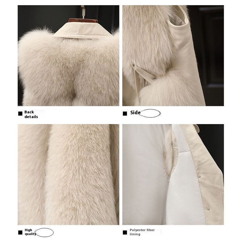 Fur Vest Short Coat Autumn And Winter New Patchwork Winter Women dealsniper-net