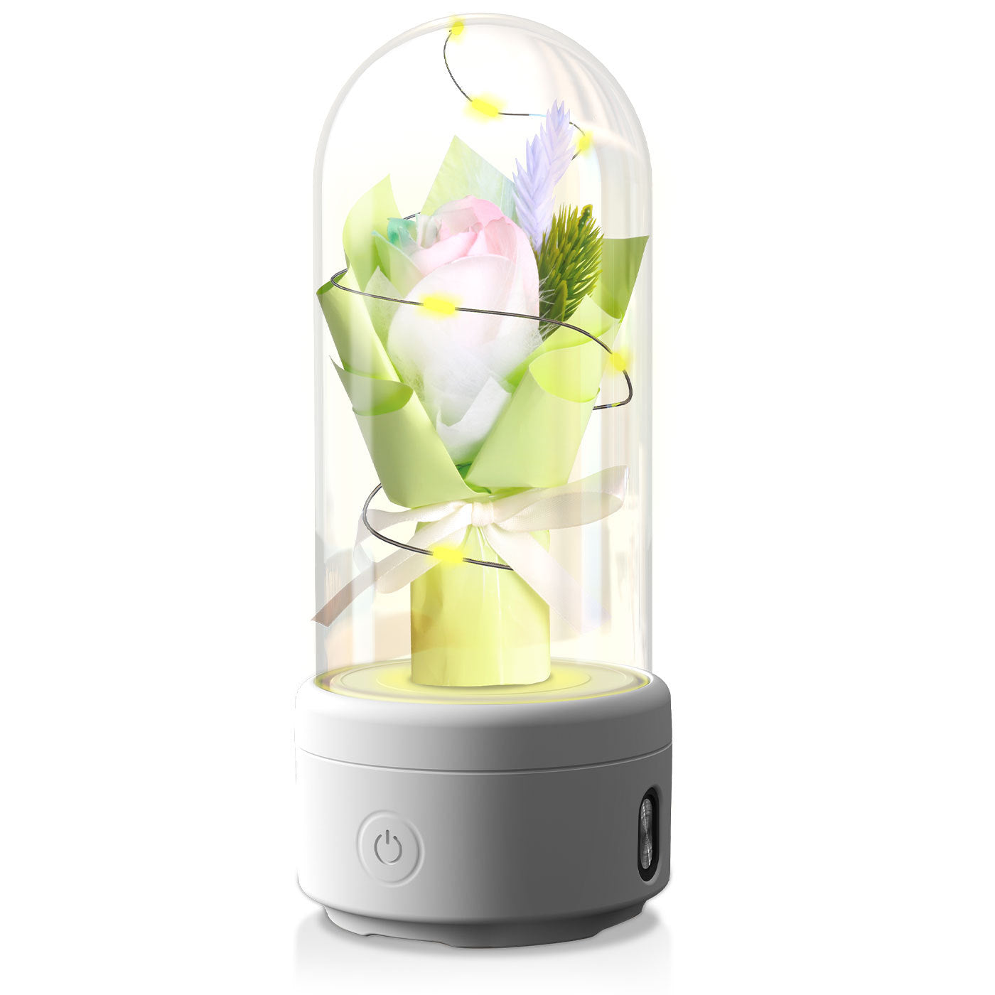 Creative 2 In 1 Bouquet LED Light And Bluetooth-compatible Speaker