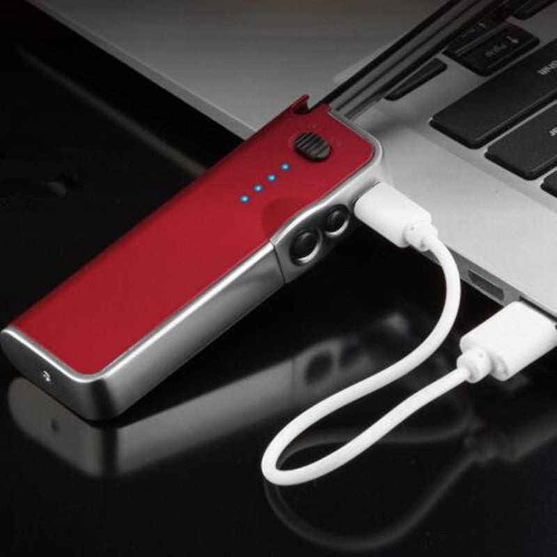 Creative Retractable Charging Windproof Flameless Lighter