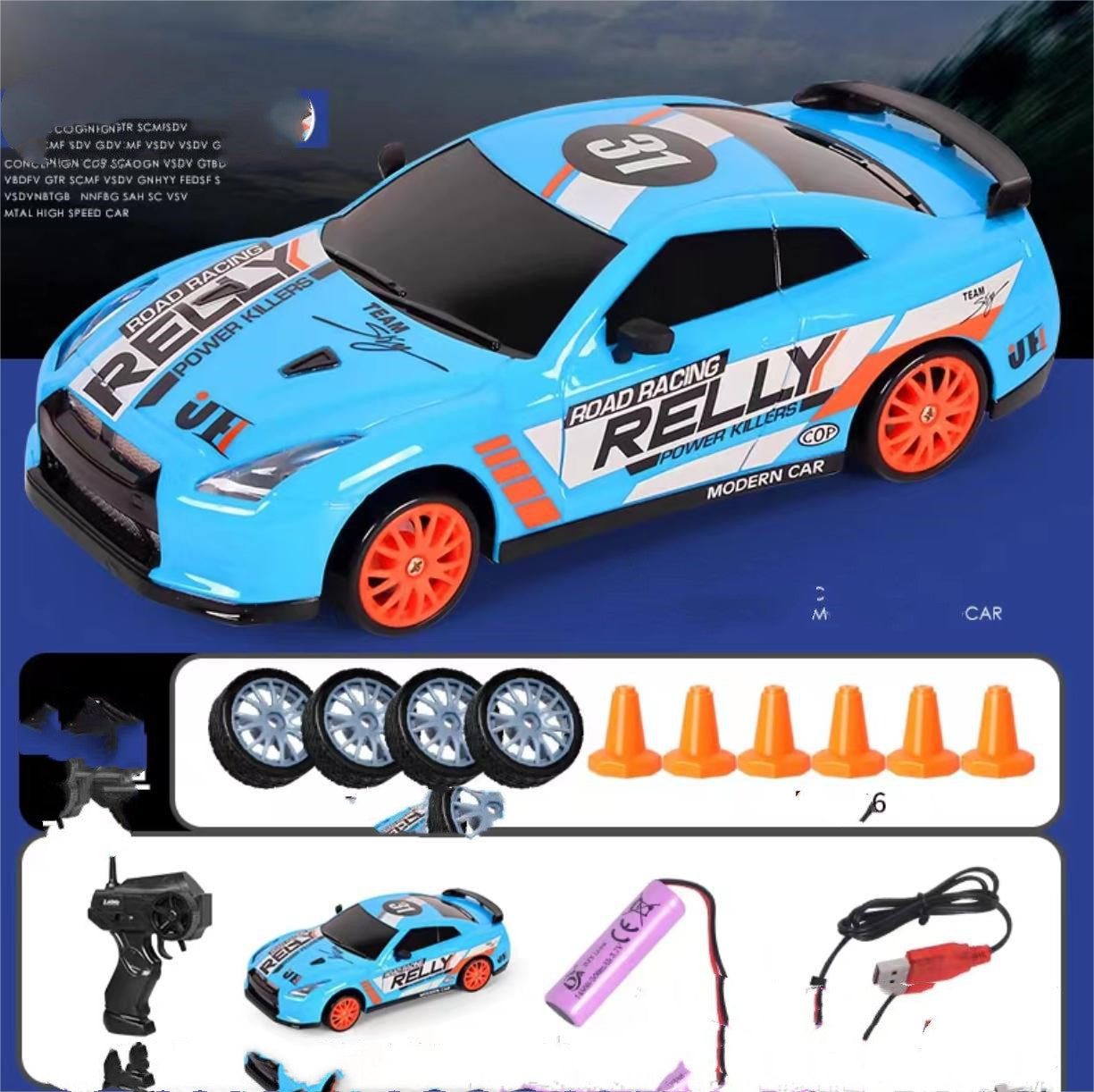 2.4G Drift Rc Car 4WD RC Drift Car Toy Remote Control Christmas Gifts