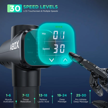 Massage Gun Deep Tissue Muscle Massage Gun For Athletes Beauty DealSniper.net