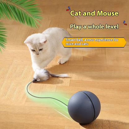 Cat Toys Mouse Teaser Ball Funny Moving Toy For Pets Pets dealsniper-net