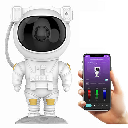 Night Light Astronaut Lamp Home Room Decor Home dealsniper-net White with app plugged in