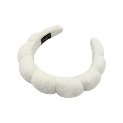 Hairband Bracelet Head Buckle Four-piece Set Beige Beauty DealSniper.net