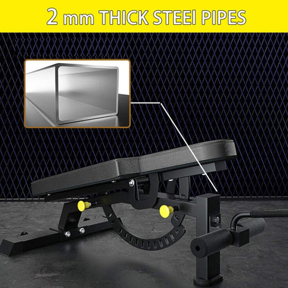 Adjustable Strength Training Bench Press Home Full Body Workout Sports Gym From House