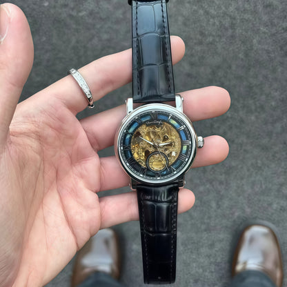 VAN GOGH Starry Night Series Blue Dial Skeleton Watch Jewelry DealSniper.net