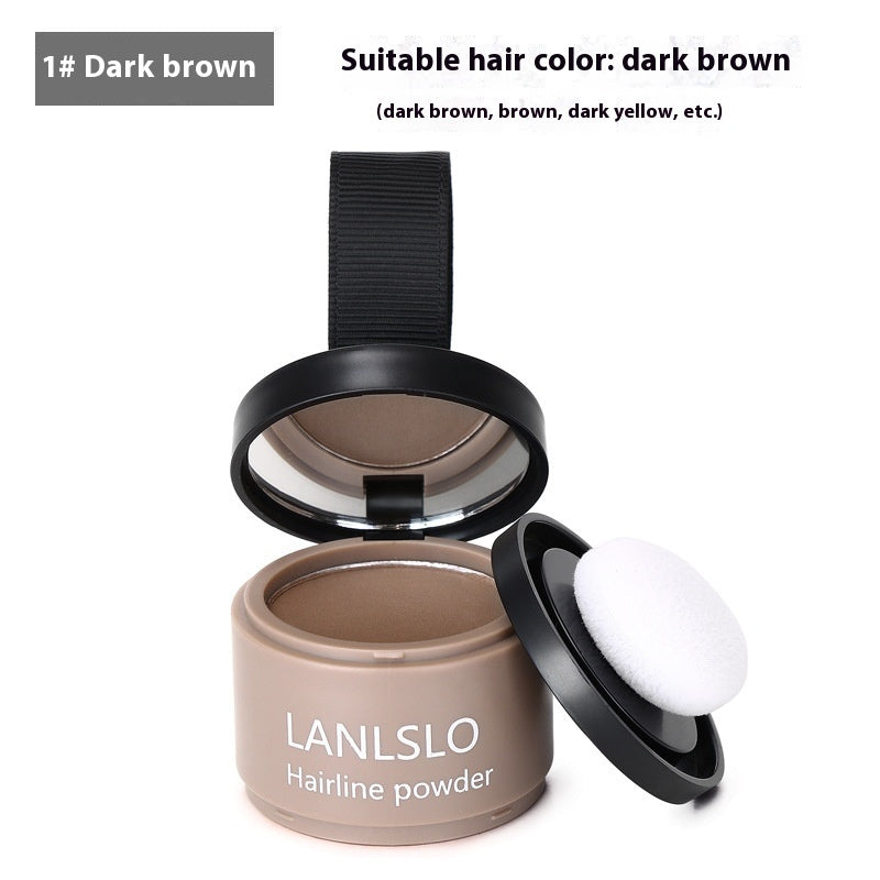 Hairline Powder Mud Hair Replacement Headline Powder Beauty DealSniper.net Dark Coffee Color