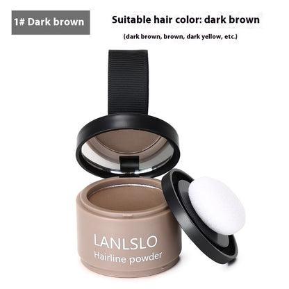 Hairline Powder Mud Hair Replacement Headline Powder Beauty DealSniper.net Dark Coffee Color