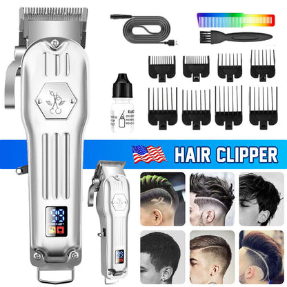 Professional Hair Clippers Cordless Trimmer Beard