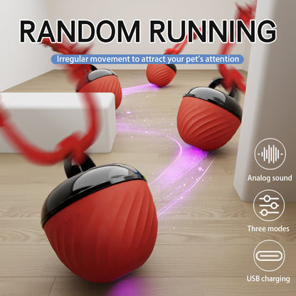 Smart Dog Cat Toy Ball Electronic Interactive Pet Toy Moving Ball Pets Gym From House