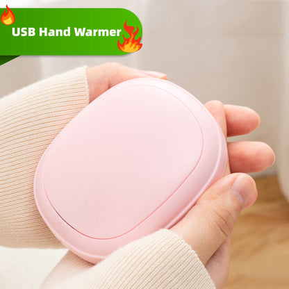 USB Hand Warmer Charging Portable Pebble Hand Warmer Single Side Heating Gadgets dealsniper-net