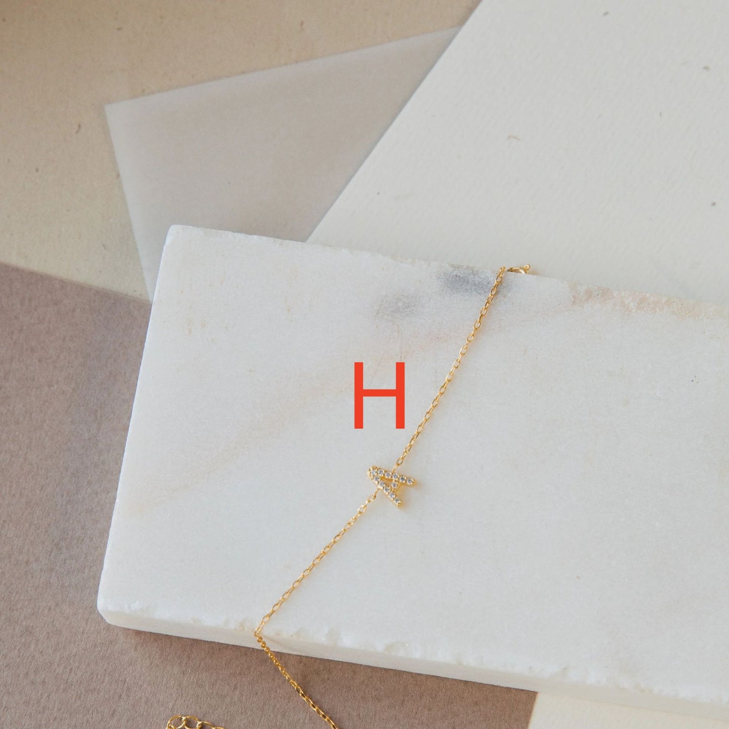 English 26 Letter Bracelet New Ladies With Diamonds Jewelry Gym From House H