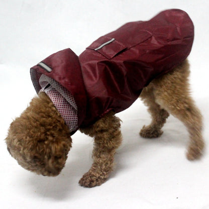 Pet Waterproof Windproof Hood Puppy Raincoat Pets dealsniper-net