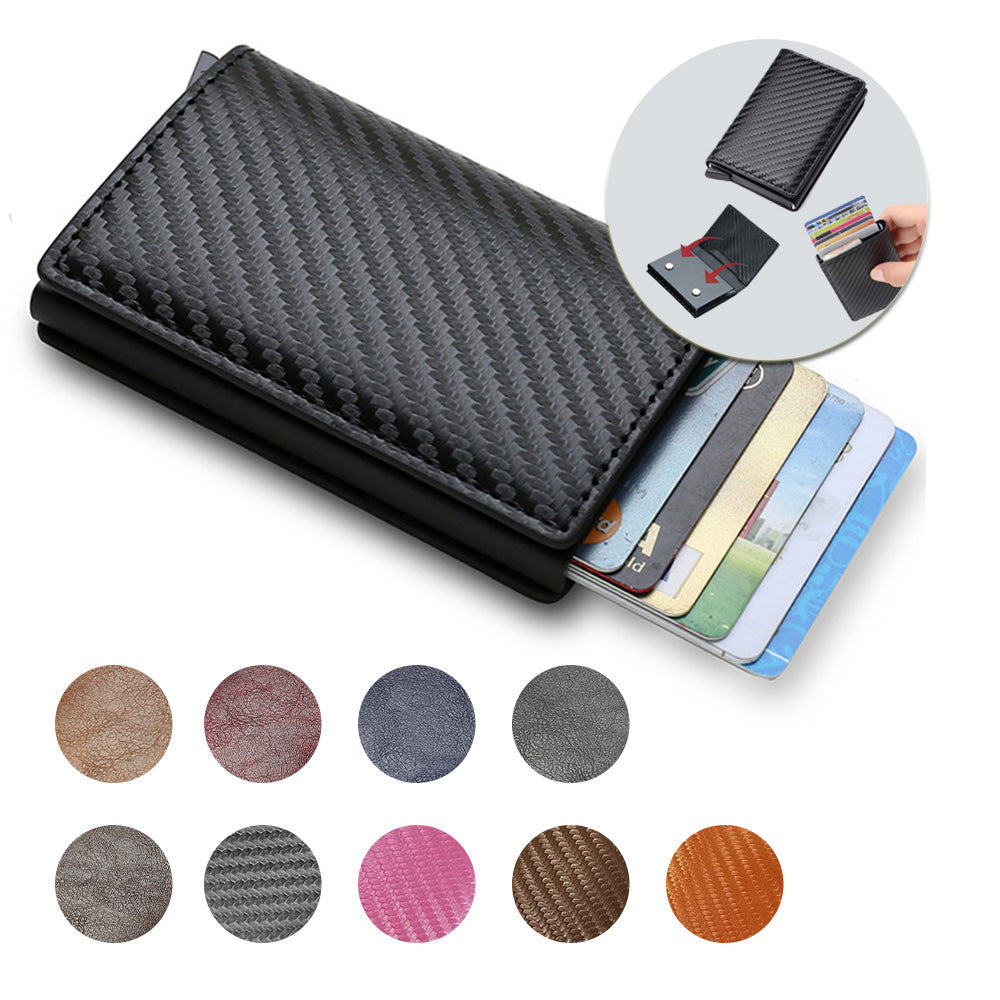 Credit Card Holder Smart Minimalist Wallet Pocket Cardholder Bank Men dealsniper-net