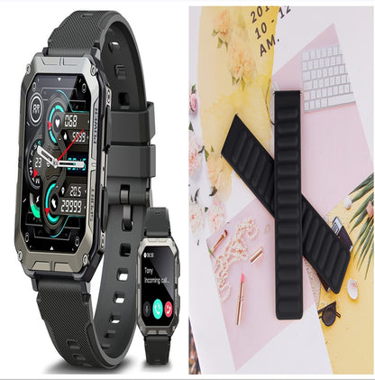 Sport Smart Watch Bluetooth Calling Outdoor Jewelry Gym From House Black set