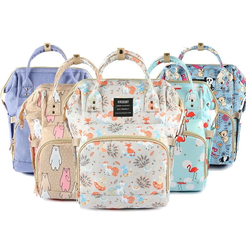 Diaper Bag Backpack For Moms Waterproof Women DealSniper.net