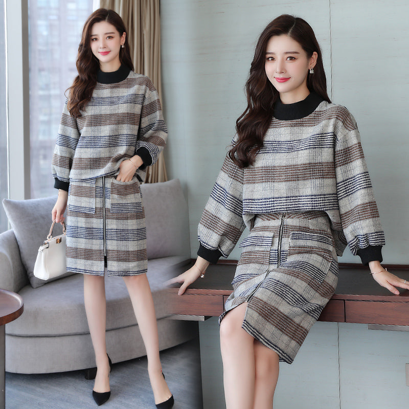Skirt Summer Trend Simple Personality Slim, Slim, Elegant Leisure Sleeves Women Gym From House Brown L