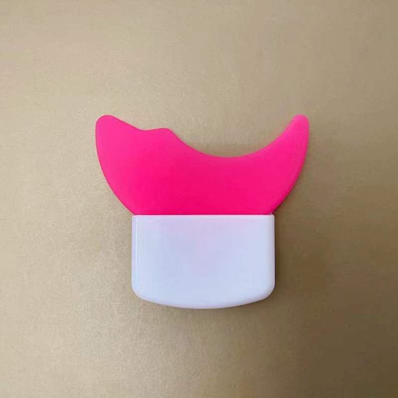 Multifunctional Eye Makeup Silicone Auxiliary Baffle Artifact Beauty dealsniper-net Large Rose Red