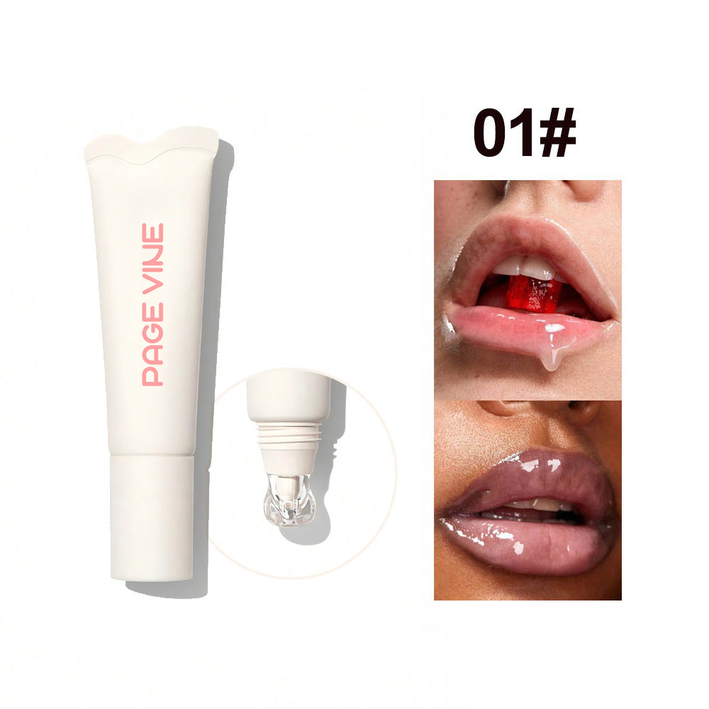 4-color Brightening Lip Balm Moisturizing Exfoliating Lip Gloss Beauty Gym From House 01style 1PCS