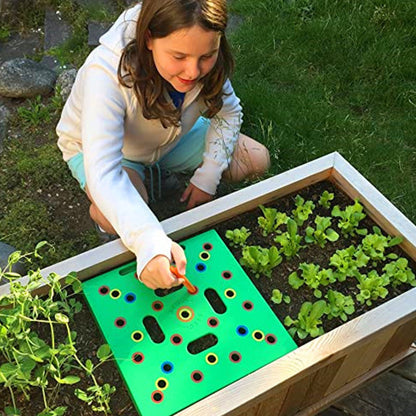 Seeding Templates For Square Gardening Seeds In Years