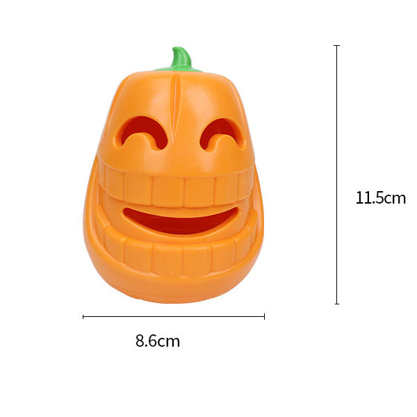 Interactive Dog Chew Toy Halloween Pumpkin Shaped Pets Gym From House