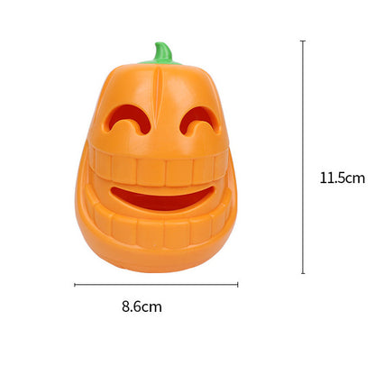 Interactive Dog Chew Toy Halloween Pumpkin Shaped Pets Gym From House