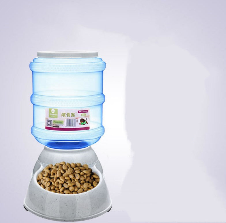 Cats Dogs Automatic Pet Feeder Drinking Water Fountains Large Pets dealsniper-net Feeder 11L