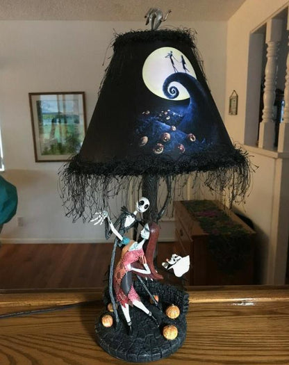 New Halloween Home Bedroom Jack Glowing Table Lamp LED House dealsniper-net