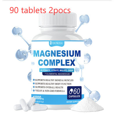 60 Magnesium Complex Capsules Health Gym From House 90 tablets 2pcs