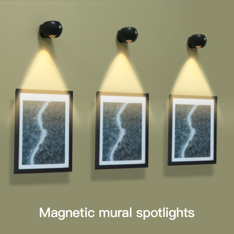 Adjustable Angle Human Sensing Light, Wireless Sunset Light, Indoor Spotlight, House DealSniper.net