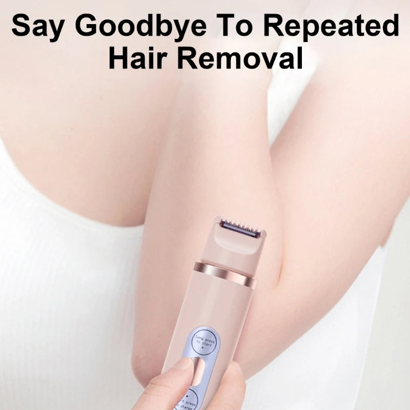 Dual-Head Electric Shaver Painless Women's Epilator Beauty Gym From House