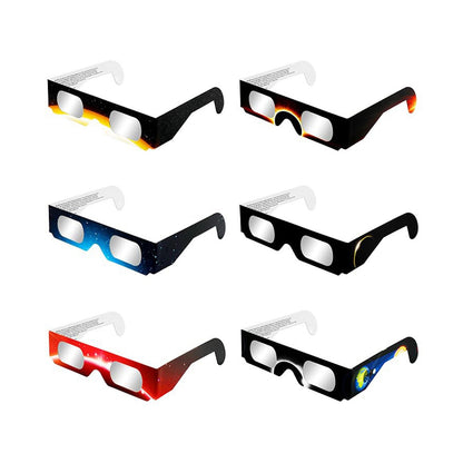 Solar Eclipse Glasses Kids DealSniper.net Color Mixing 6pc