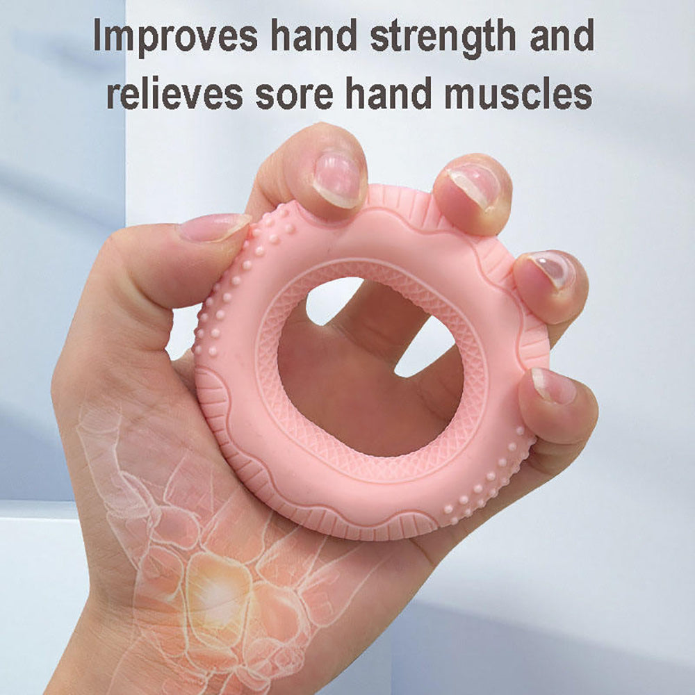 Silicone Adjustable Hand Grip Arm Strength Exercise Gripping Sports DealSniper.net
