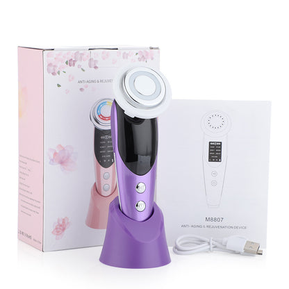 Women's 7-in-1 Micro-current Beauty Purifying Introducer Beauty dealsniper-net Purple 7in1