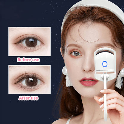 Heated Eyelash Curler Electric Temperature Control Mini Eyelash Beauty dealsniper-net