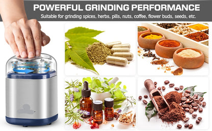 Electric Grinder For Herb pice Pollen And Coffee Fast Grinding Kitchen dealsniper-net