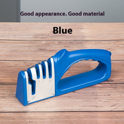 Cross-border Source Supply Kitchen Scissors Home Knife Sharpener Kitchen DealSniper.net Blue