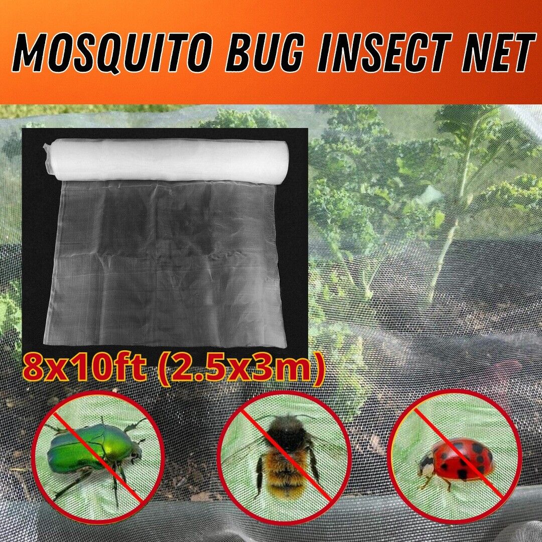 Mosquito Garden Bug Insect Netting Pest Bird Net Barrier Plant Protective Mesh Home dealsniper-net