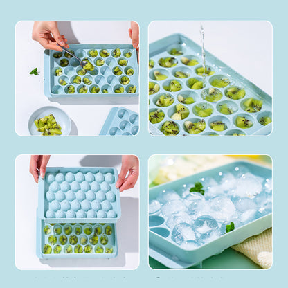 Ice Tray 3D Round Ice Molds Home Bar Party Use Kitchen dealsniper-net