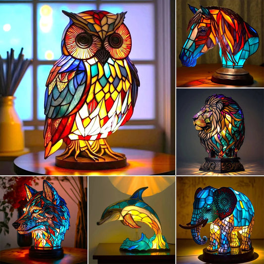 3D Colored Animal Light Desk Lamp Animal Series Home Decor dealsniper-net